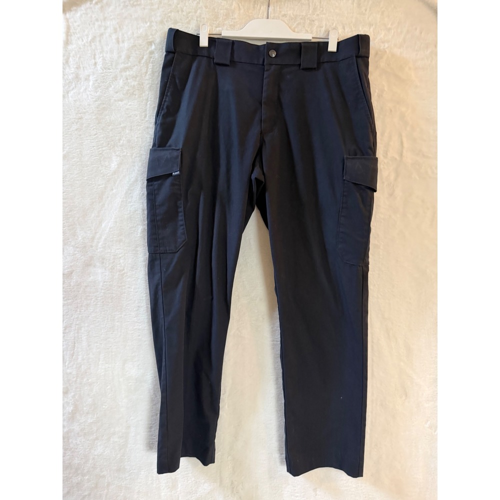 5.11 Tactical Cargo Pants Mens 35x31 Black Ripstop Work Utility Trousers
